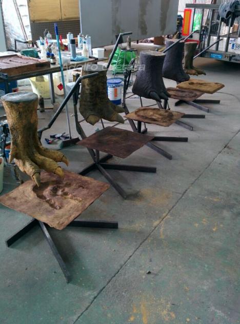 Footprint simulators